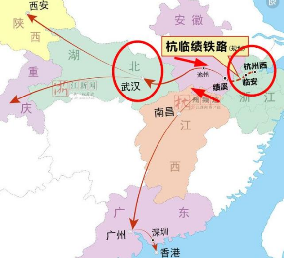 浙江280鉆機(jī)出租，杭臨績高鐵今年開工.png