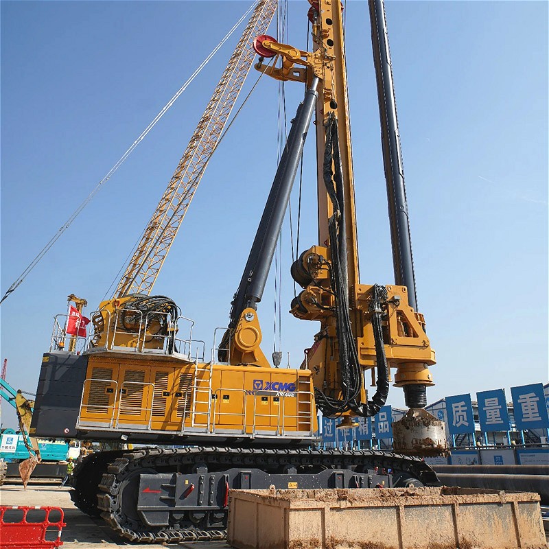 中小型旋挖鉆機(jī)一天能打多少根樁？.jpg